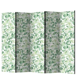 Spanische Trennwand aus Leinwand & Fichtenholz - Xorian