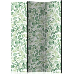 Spanische Trennwand aus Leinwand & Fichtenholz - Xorian