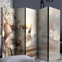 Spanische Trennwand mit Lilien Kunst Motiv - Mallavi