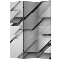 Spanische Wand aus Leinwand & Fichtenholz - Tilli