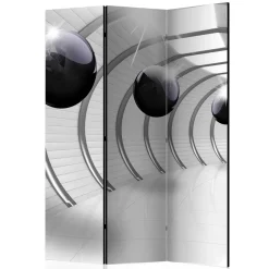 Spanische Wand mit futuristischem 3D Druck - Zeilo