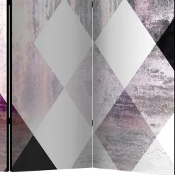 Spanische Wand mit Rauten Muster bedruckt - Siboramus