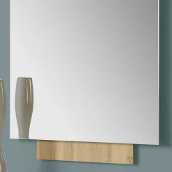 Spiegel & Hängekonsole in Wildeiche - Loriot (zweiteilig)