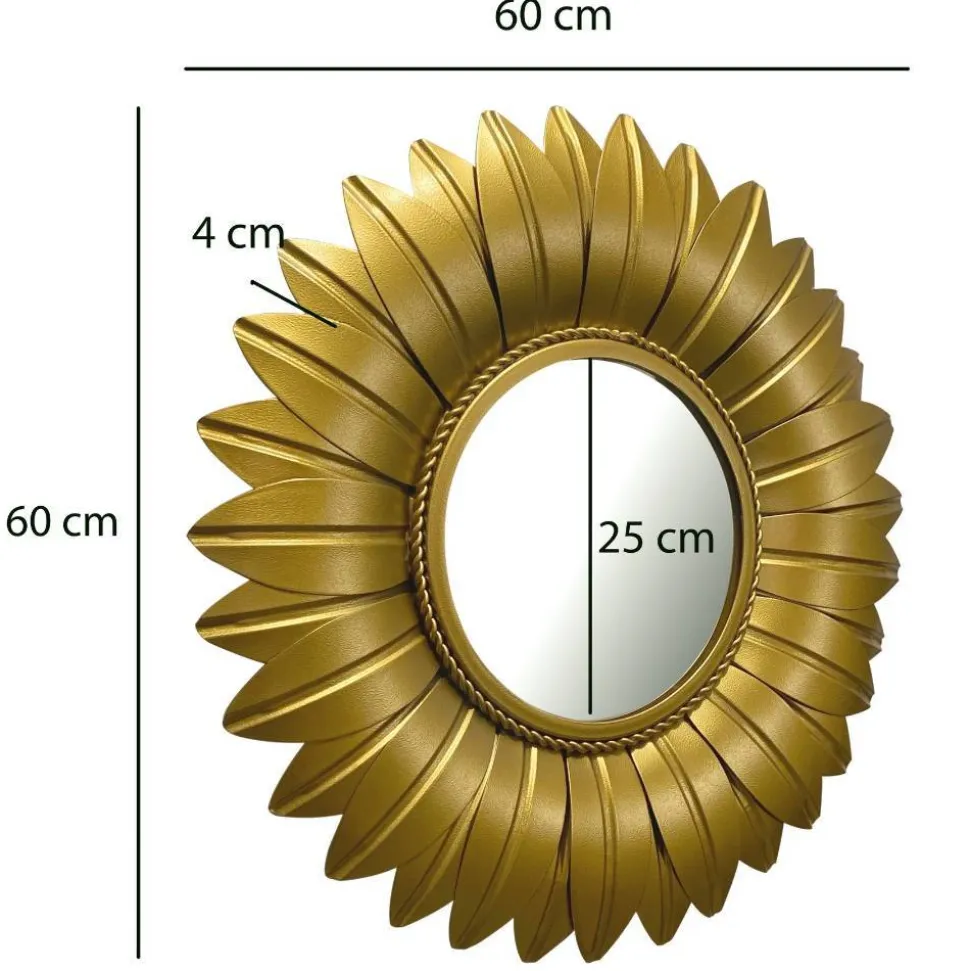 Spiegel im Blumendesign - Hualin