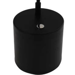 Spiegel mit Ständer in Silber und Schwarz - Fraduno