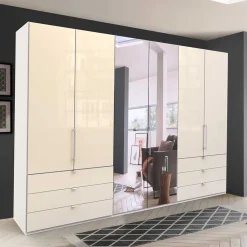 Spiegel Schlafzimmerschrank mit Falttüren - Zidarie