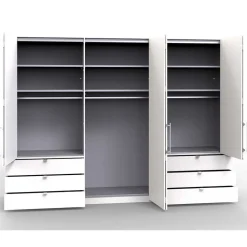 Spiegel Schlafzimmerschrank mit Falttüren - Zidarie