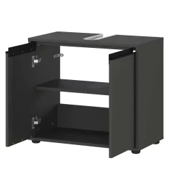 Spiegelschrank & Unterbeckenschrank Set - Rufu (zweiteilig)