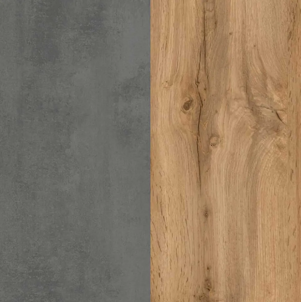 Spiegelschrank 4-türig & Unterbeckenschrank - Mia (zweiteilig)