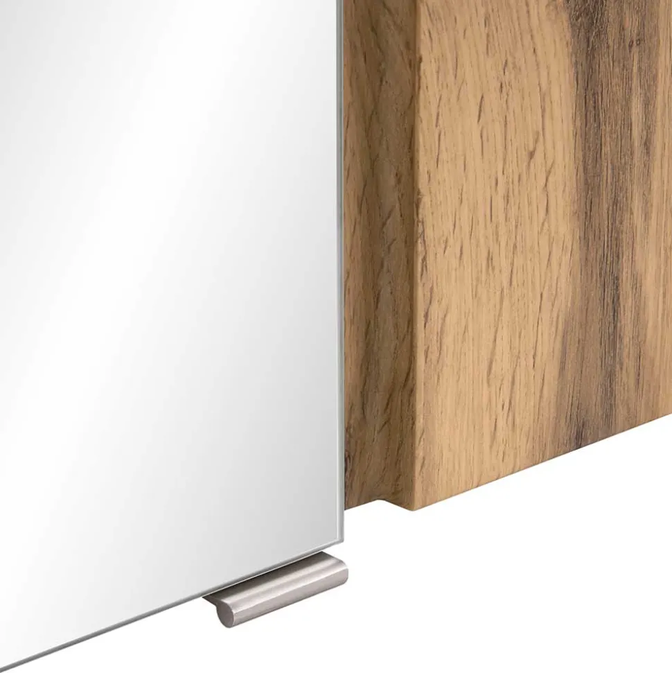 Spiegelschrank 4-türig & Unterbeckenschrank - Mia (zweiteilig)