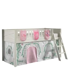 Spielbett Kinderhochbett Schloss und Schmetterlinge - Brandon