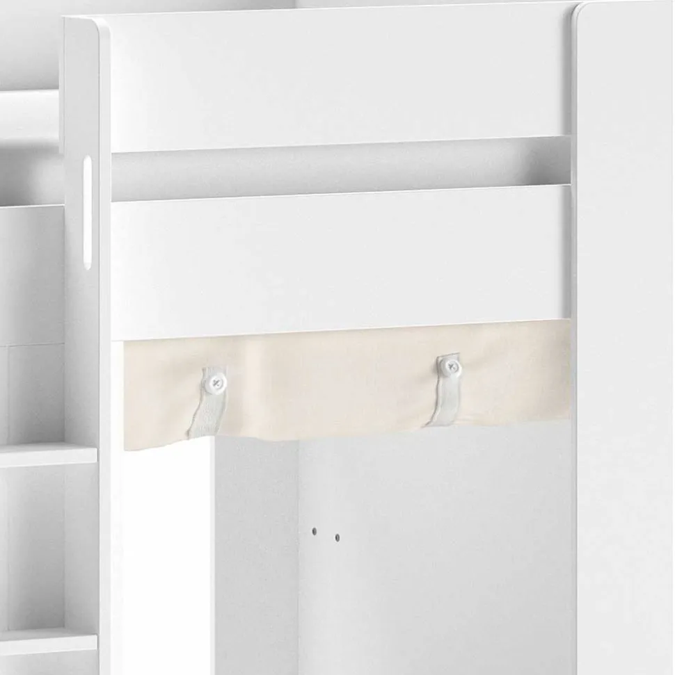 Spielbett mit Hütte 120 cm hoch - Aramo