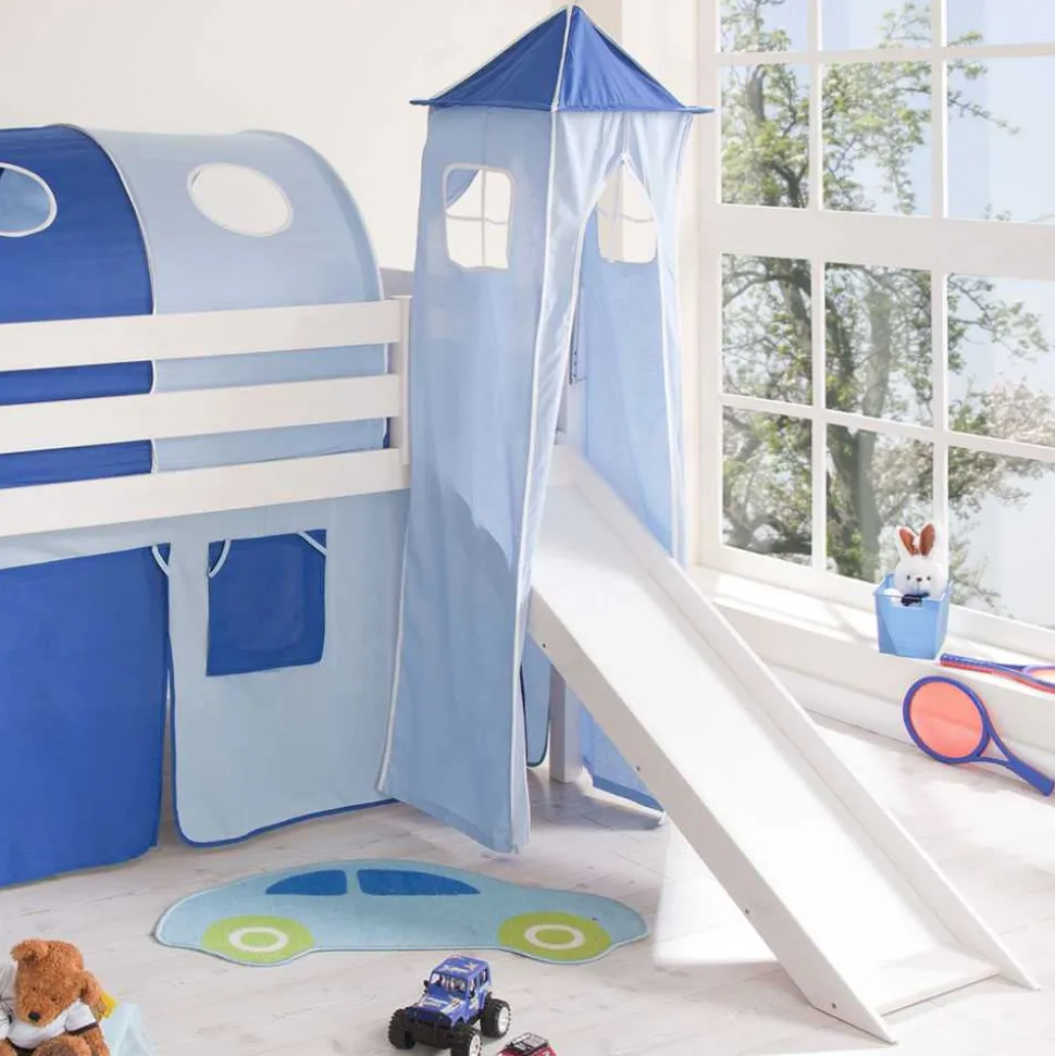 Spielbett Normandie mit Rutschturm