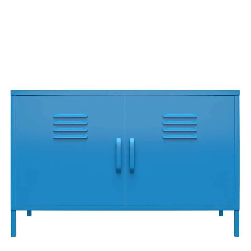 Spind Design Kommode in Blau - Datinel