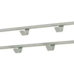 Stahl 7 Haken Garderobe in Graugrün - Azulon