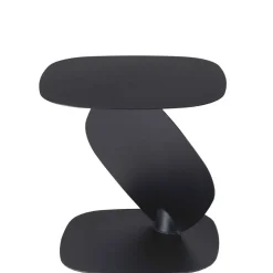 Stahl Beistelltisch in Schwarz pulverbeschichtet - Acapella