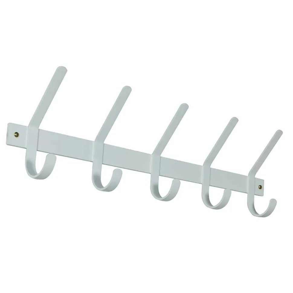 Stahl Hängegarderobe in Weiß - Adagios