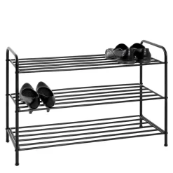 Stahlregal für Schuhe in Schwarz - Mint