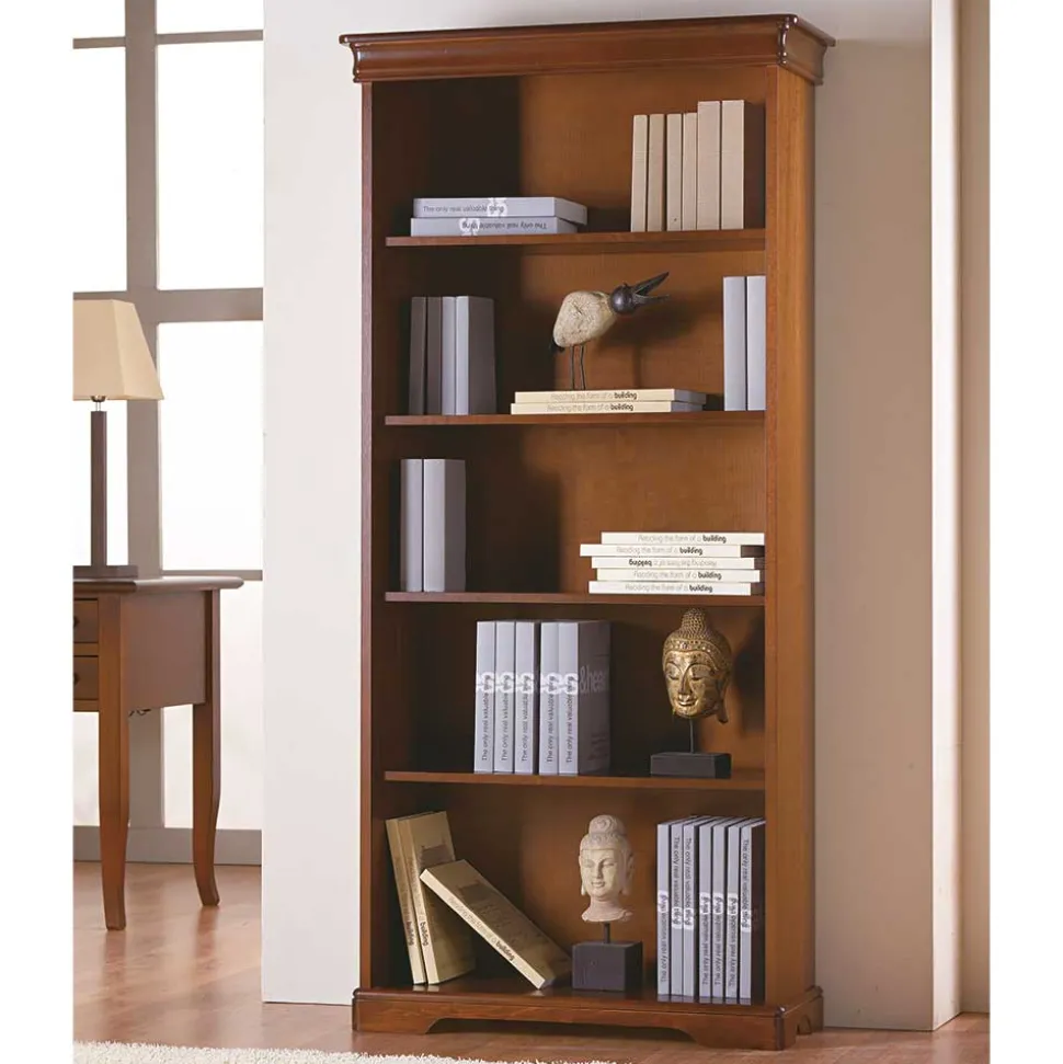 Standregal im klassischen Stil 85x179x32 cm - Lemerzi