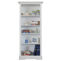 Standregal mit fünf Fächern in Antikweiß - Annot