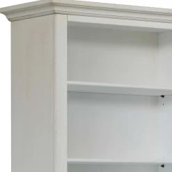 Standregal mit fünf Fächern in Antikweiß - Annot