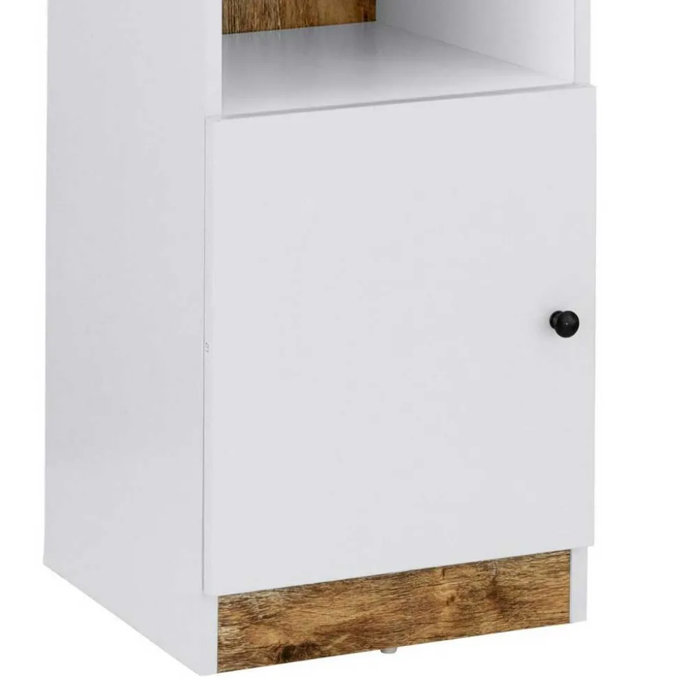 Standregal mit Tür & fünf Fächern - Heico I