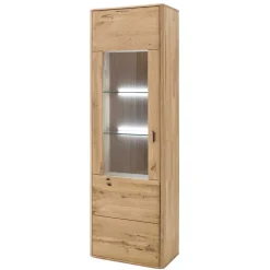 Standvitrine aus Balkeneiche - Destal