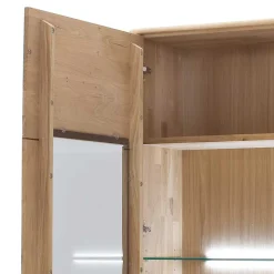 Standvitrine aus Balkeneiche - Destal