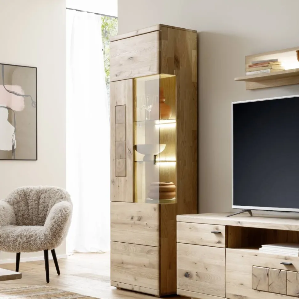 Standvitrine mit LED Beleuchtung - Losiamos