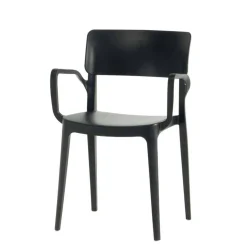 Stapelbare Armlehnenstühle aus PP - Heraklion (4er Set)