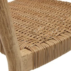 Stapelbare Armlehnstühle aus Eukalyptusholz - Finola (4er Set)