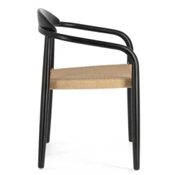 Stapelbarer Armlehnenstuhl im Skandi Design - Giulietta (4er Set)