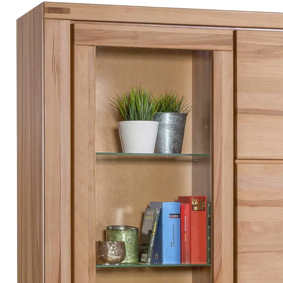 Stauraum Anbauwand aus Holz - Uhelia (vierteilig)