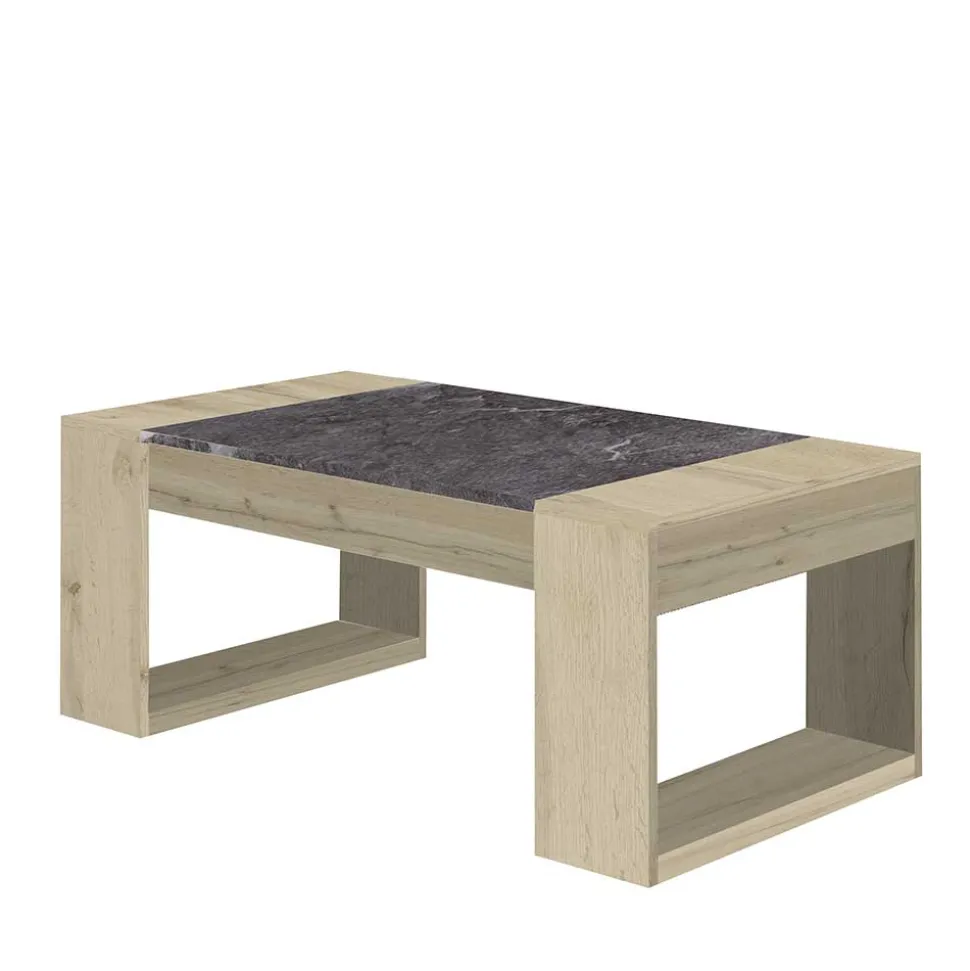 Stauraum Couchtisch mit Tischplatte zum Hochklappen - Pazionan