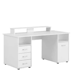 Stauraum Schreibtisch mit Bildschirmaufsatz - Fegura