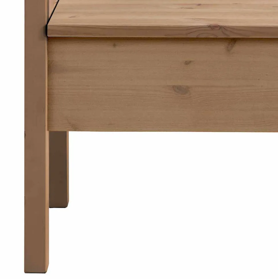 Stauraumbank Giurgia aus Kiefer massiv