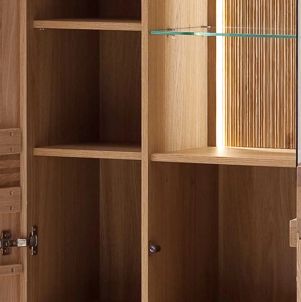 Stauraumvitrine Wohnzimmerschrank 2-türig - Crupean