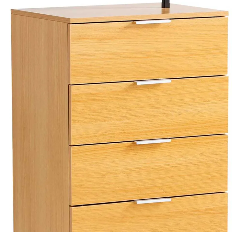 Stehende Garderobe mit sechs Schubladen - Jannick