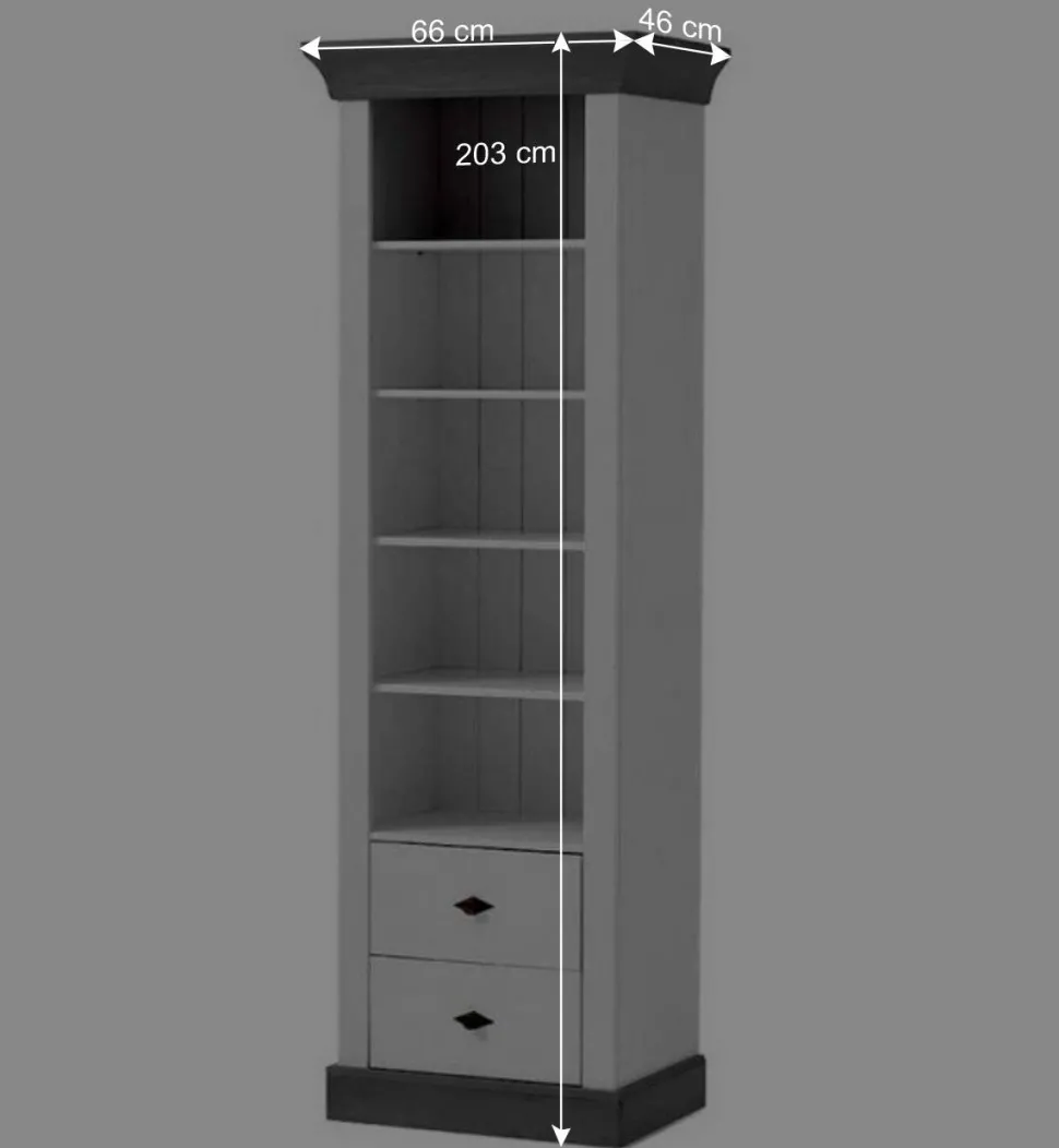 Stehendes Holzregal fürs Kinderzimmer - Mirandesca