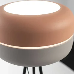 Stehlampe in Rosa & Grau Metall - Corretto