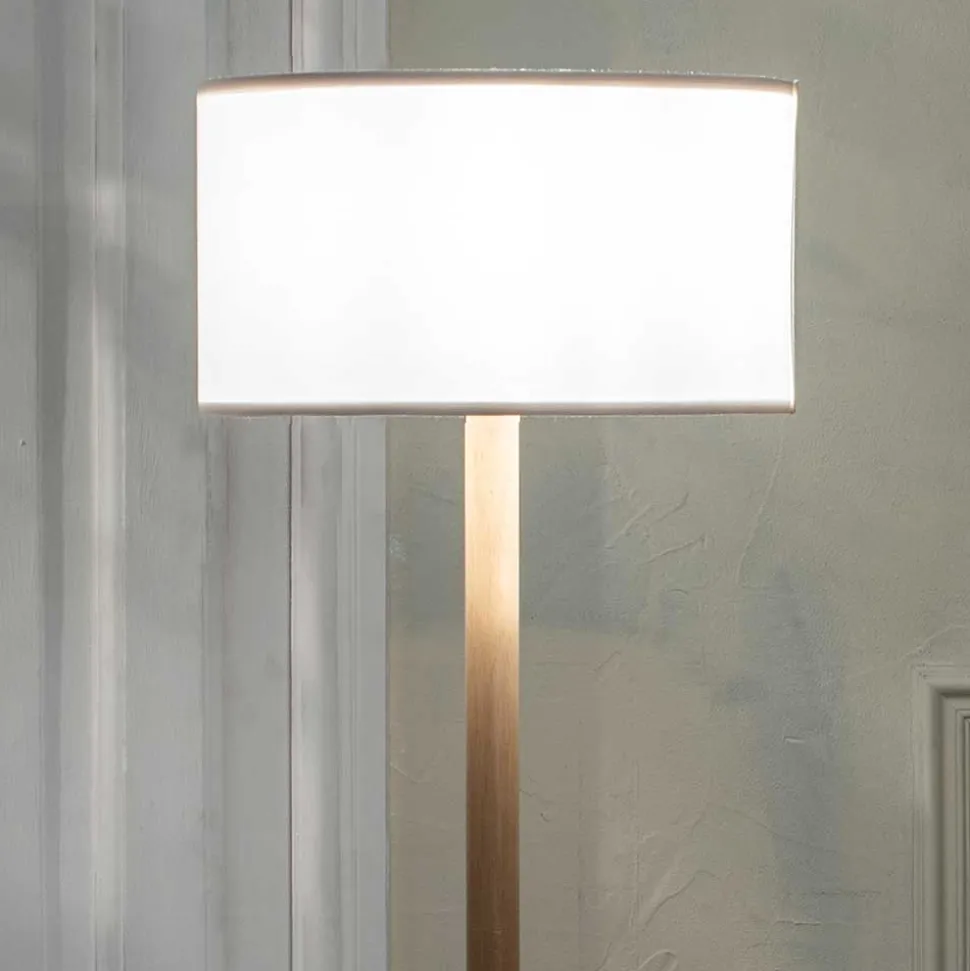 Stehlampe mit Tisch im Skandi Design - Lita