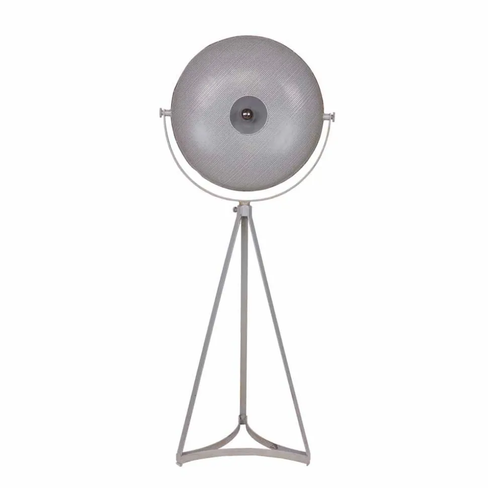 Stehlampe Varagosta in Grau