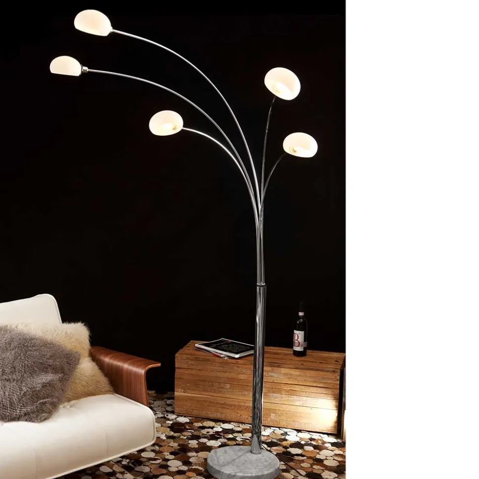 Stehleuchte mit 5 Armen beweglich - Emja