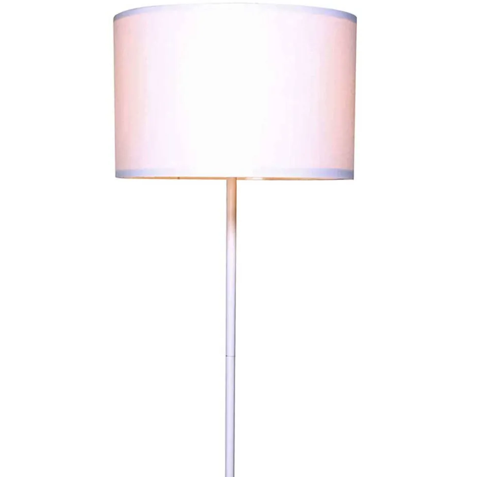 Stehleuchte mit Ablagetisch aus Holz & Metall - Progressive