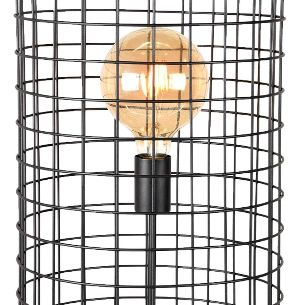 Stehleuchte mit Gitterschirm - Troketta