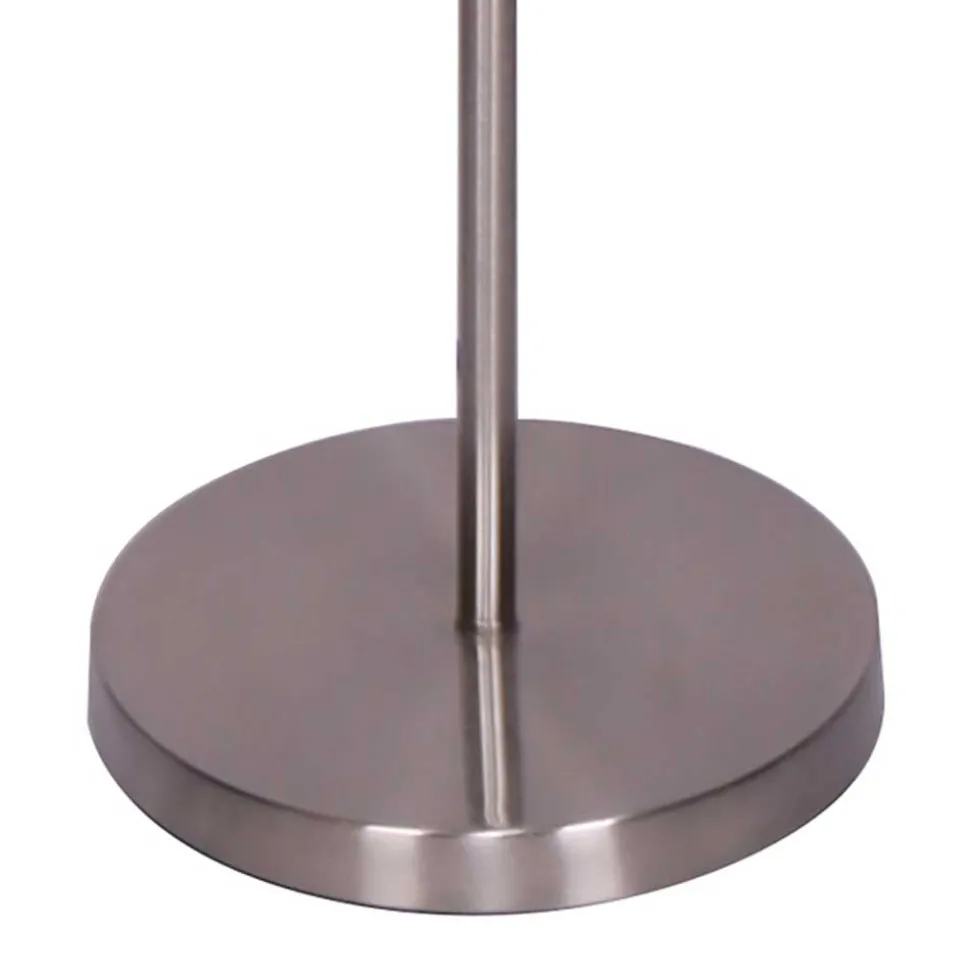 Stehleuchte mit Schirm in Schwarz & Holzoptik - New Orleans