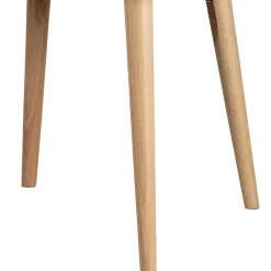 Stühle aus braunem Boucle Stoff - Convilla (2er Set)