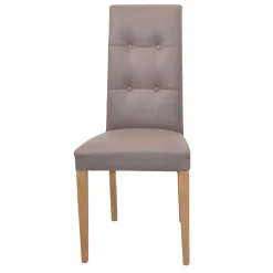 Stühle in Hellbraun & Eiche - Drenada (2er Set)