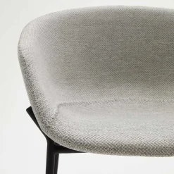 Stoff Barstuhl Set mit 75 cm Sitzhöhe - Garcia (2er Set)