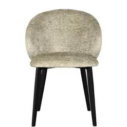 Struktursamt Polsterstühle in Beige - Hakamo (2er Set)